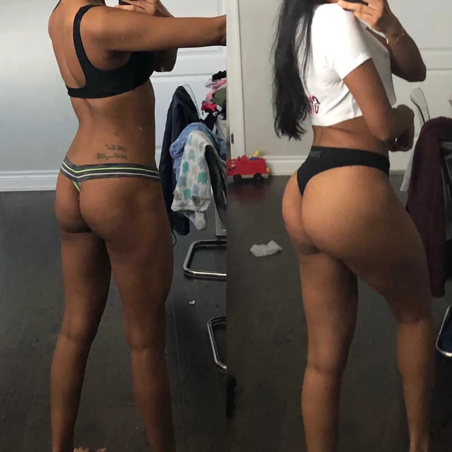 Keisha's before and after